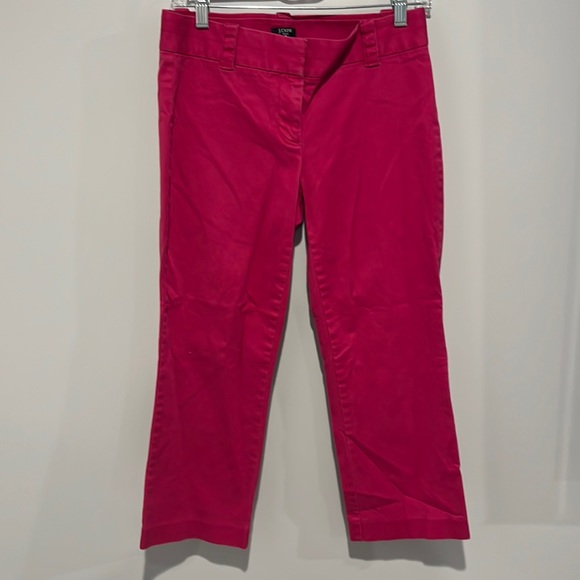 J.Crew cropped magenta pants - Picture 1 of 3